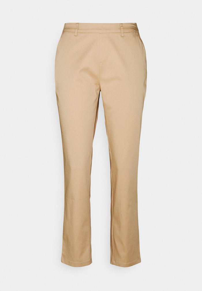 Pantalons Anna Field BASIC Chino Beige Femme | QFC-5796379